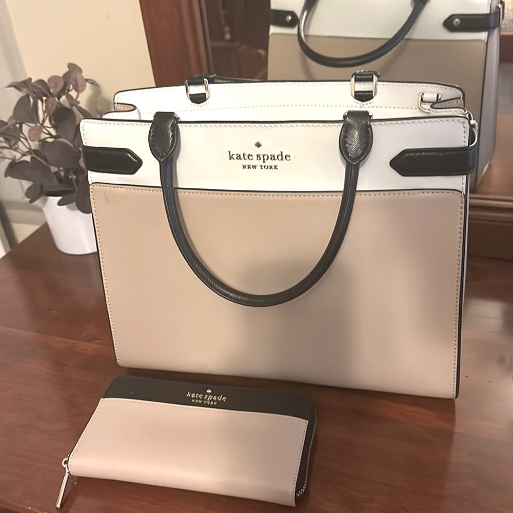 Kate spade purse and matching wallet